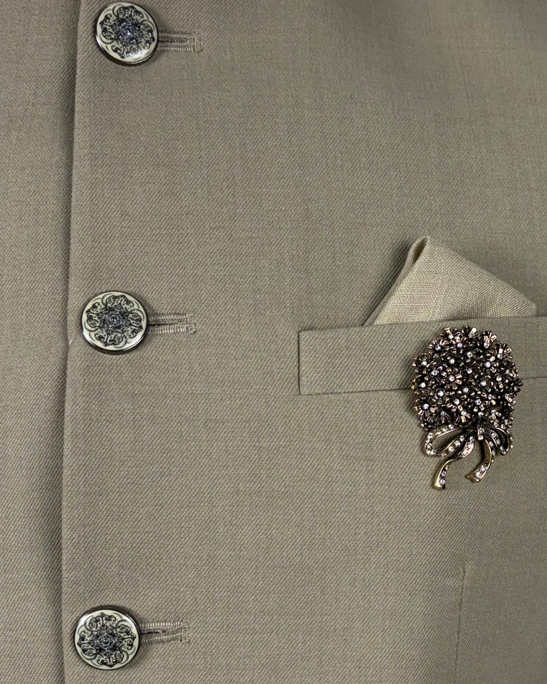 Partywear Embroidery Jodhpuri Suit