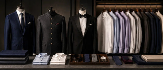 How to Build a Timeless Men's Wardrobe with Suits, Shirts and Bandhgalas