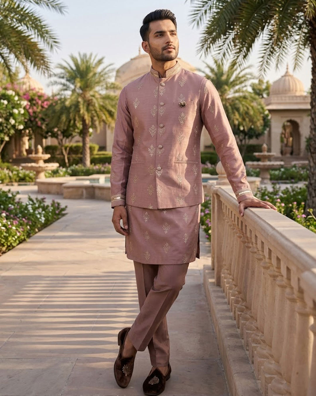 Kurta Jacket Set